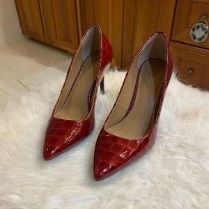 Calvin Kline beautiful red heels